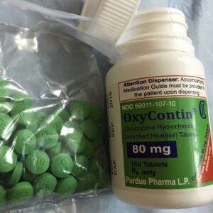 OC Green Oxycodone 80mg
